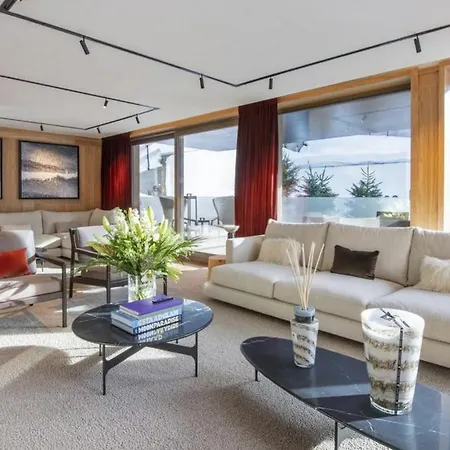 5bdr Stylish Overlooking Courchevel's Pistes- If You Want To Book, Please Contact On Wh-ats-app - 0034-605-434-371 !!!! Apartment *